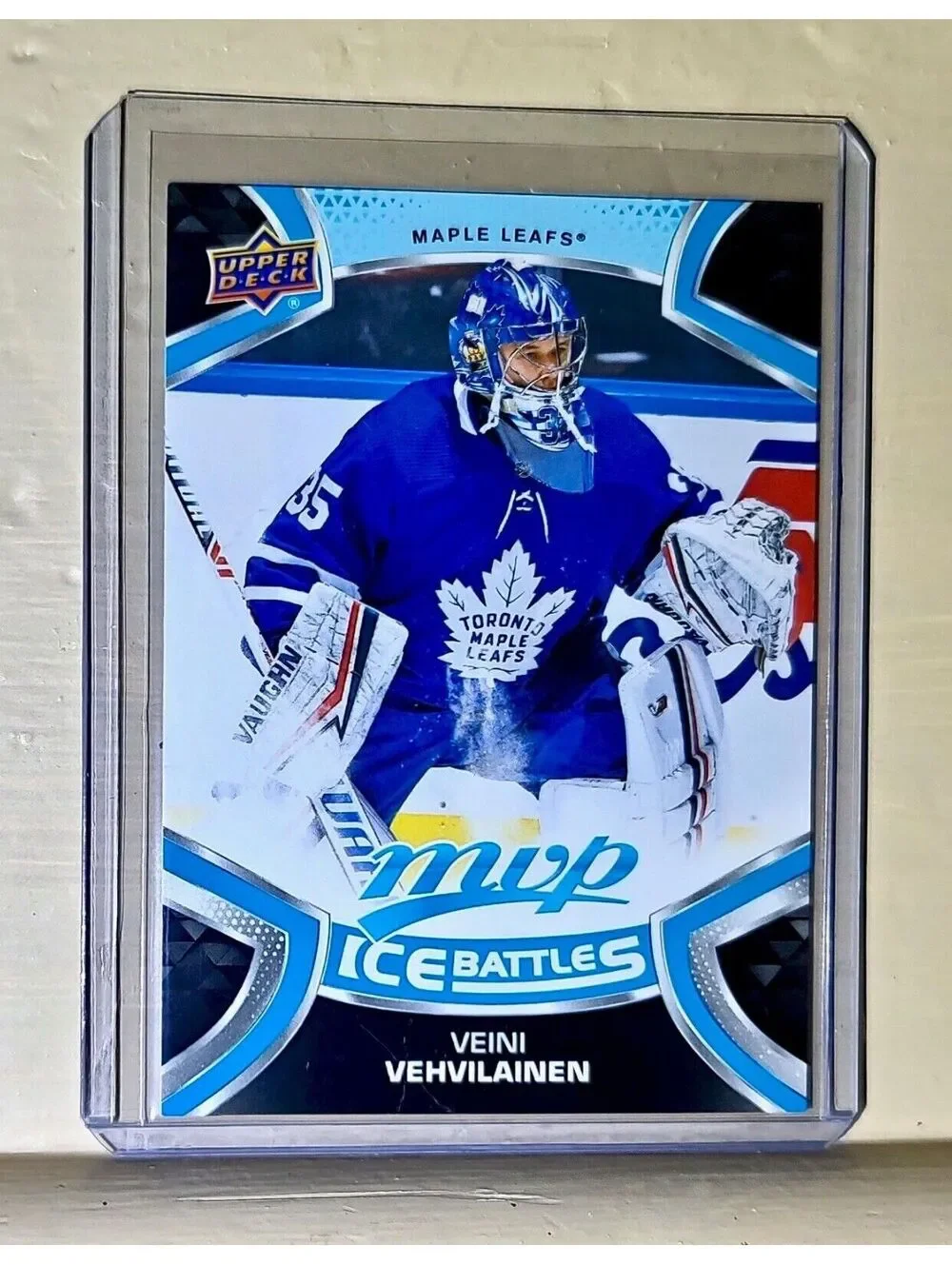 2021-22 Veini Vehvilainen Upper Deck MVP Hockey Ice Battles #229 Card